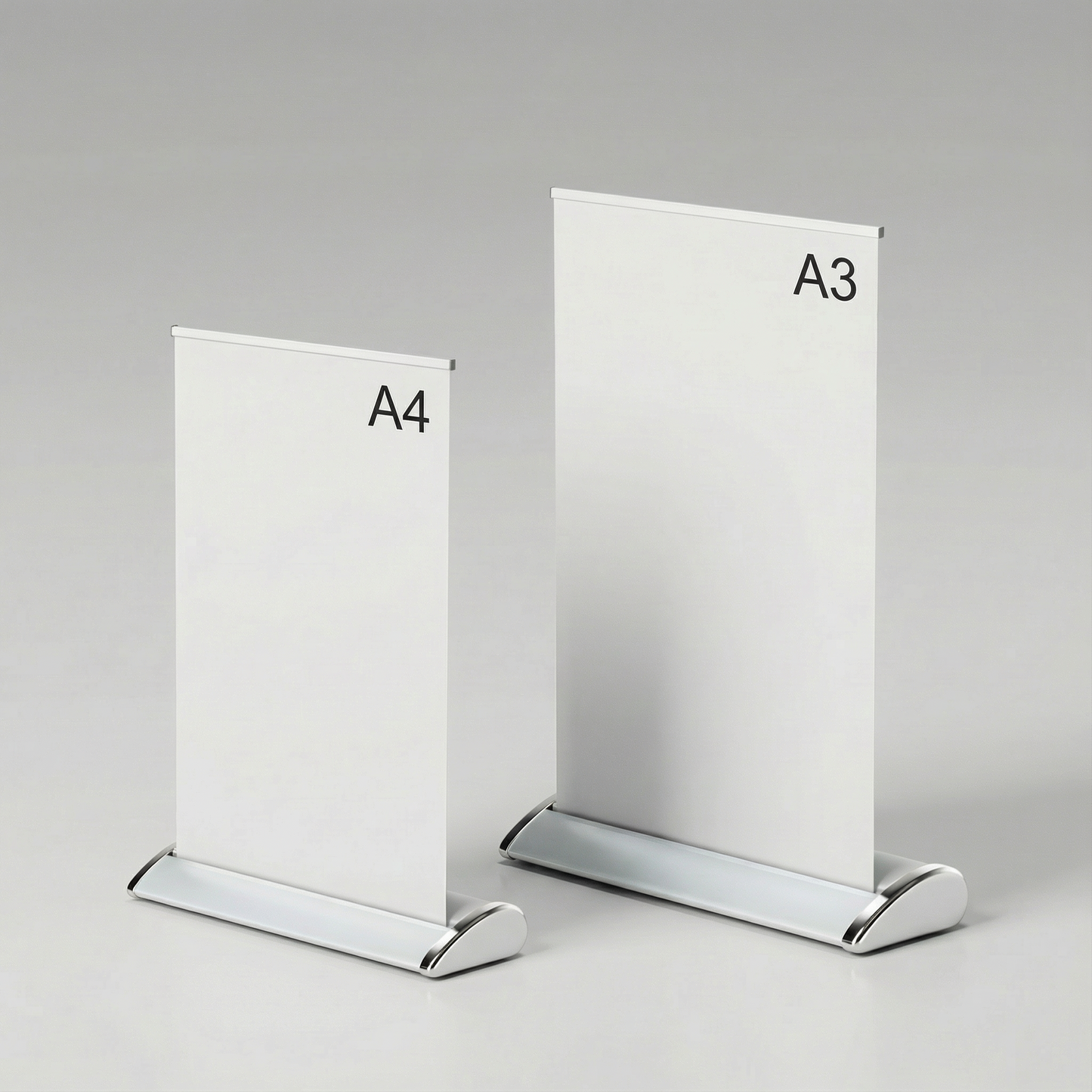 MiniStand Pro: Tabletop Pull Up Banners A3 / A4